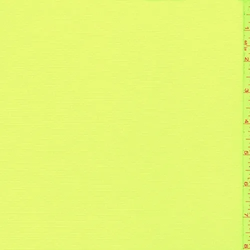 2 5/8 YD PC-Neon Yellow Pique French Terry Knit