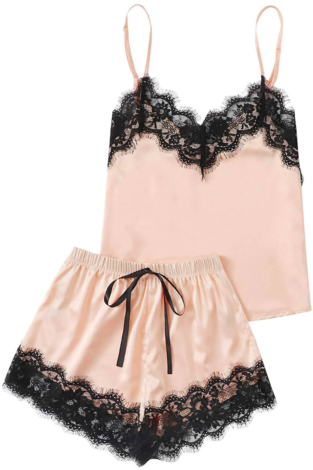 5-Piece Satin Pajama Set - Soft and Stylish