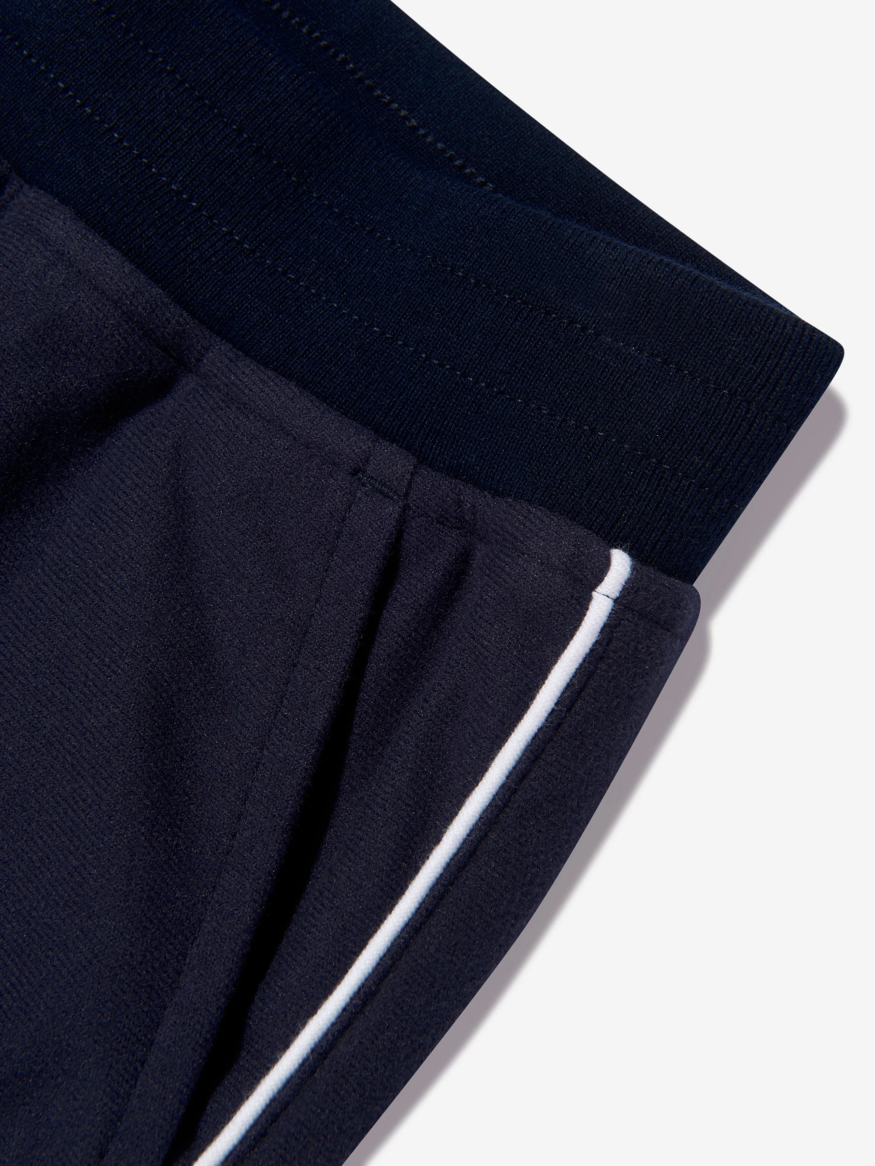 BOSS Boys Logo Joggers In Navy