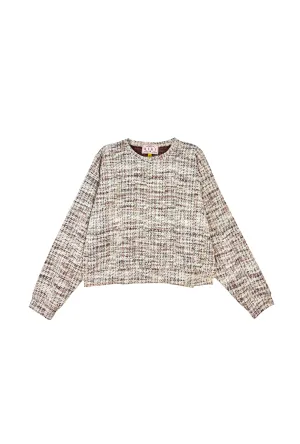 BURU x Val Everyday Pullover - Ivory Tweed