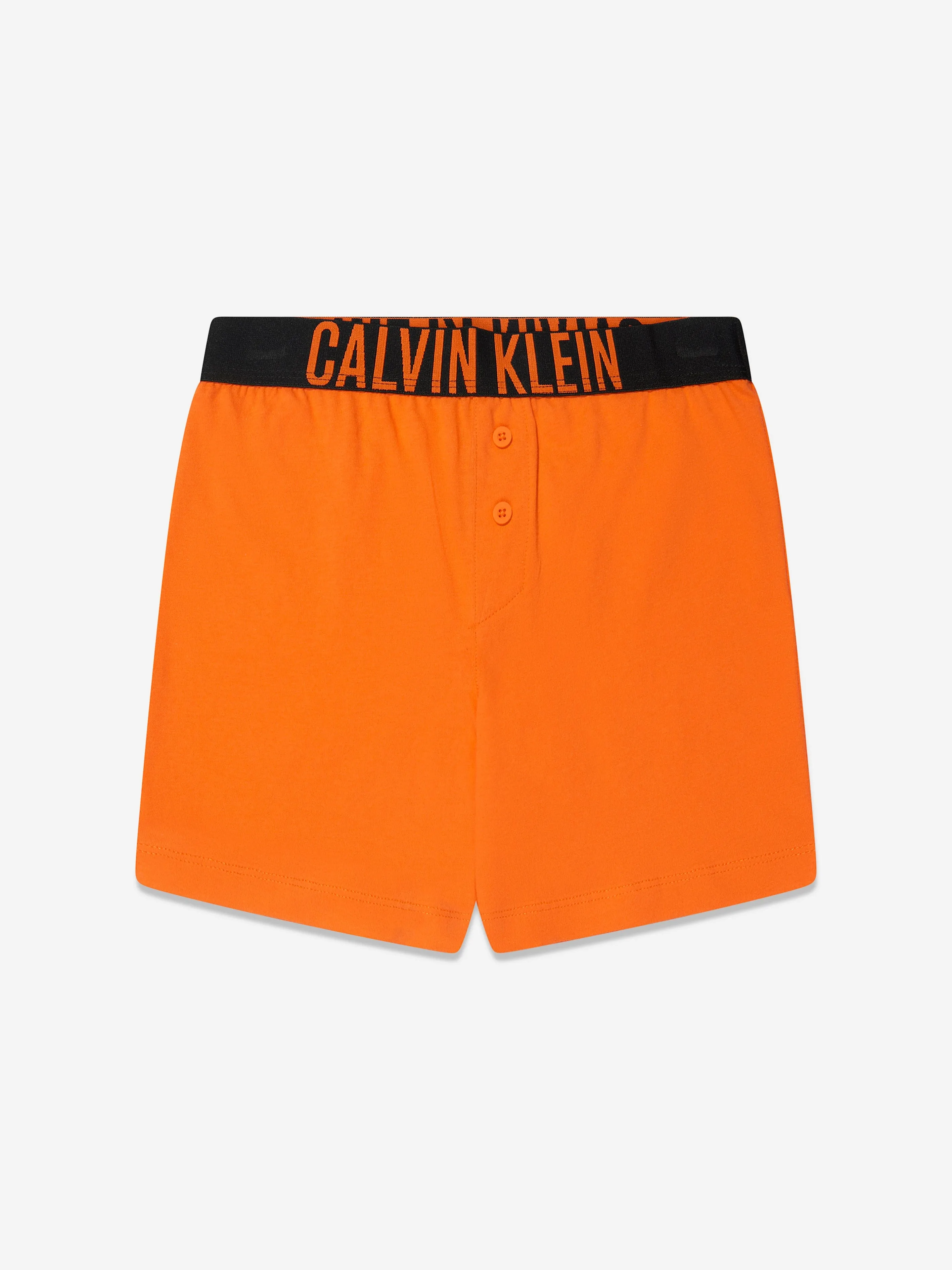 Calvin Klein Boys Short Pyjamas Set in Orange