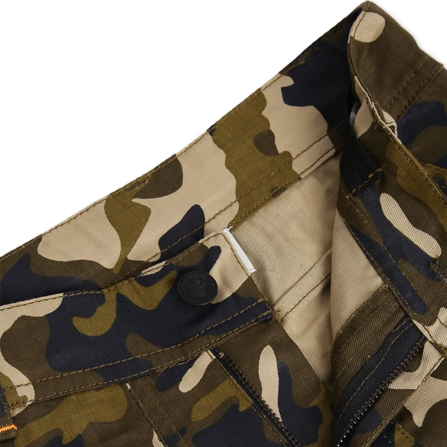 Camouflage Zipper Pants