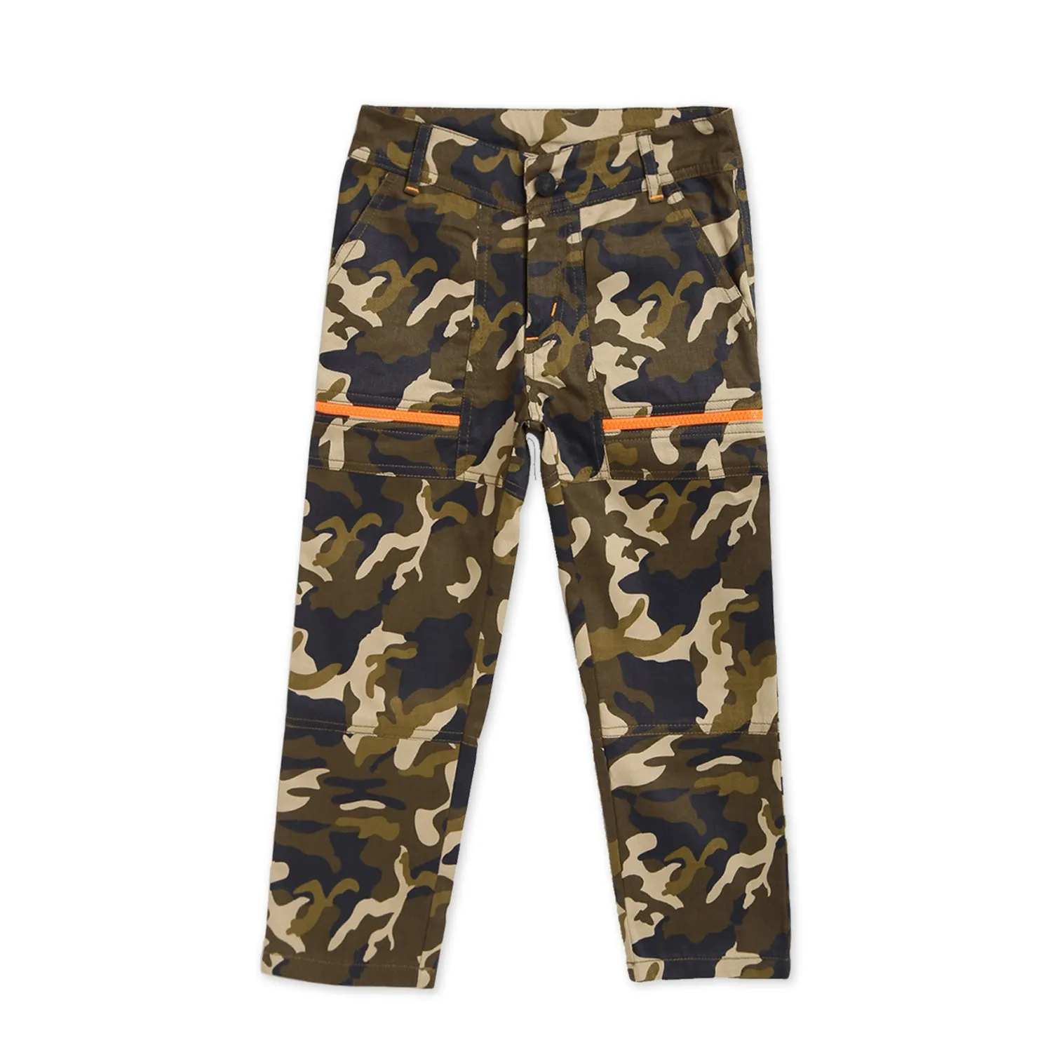 Camouflage Zipper Pants