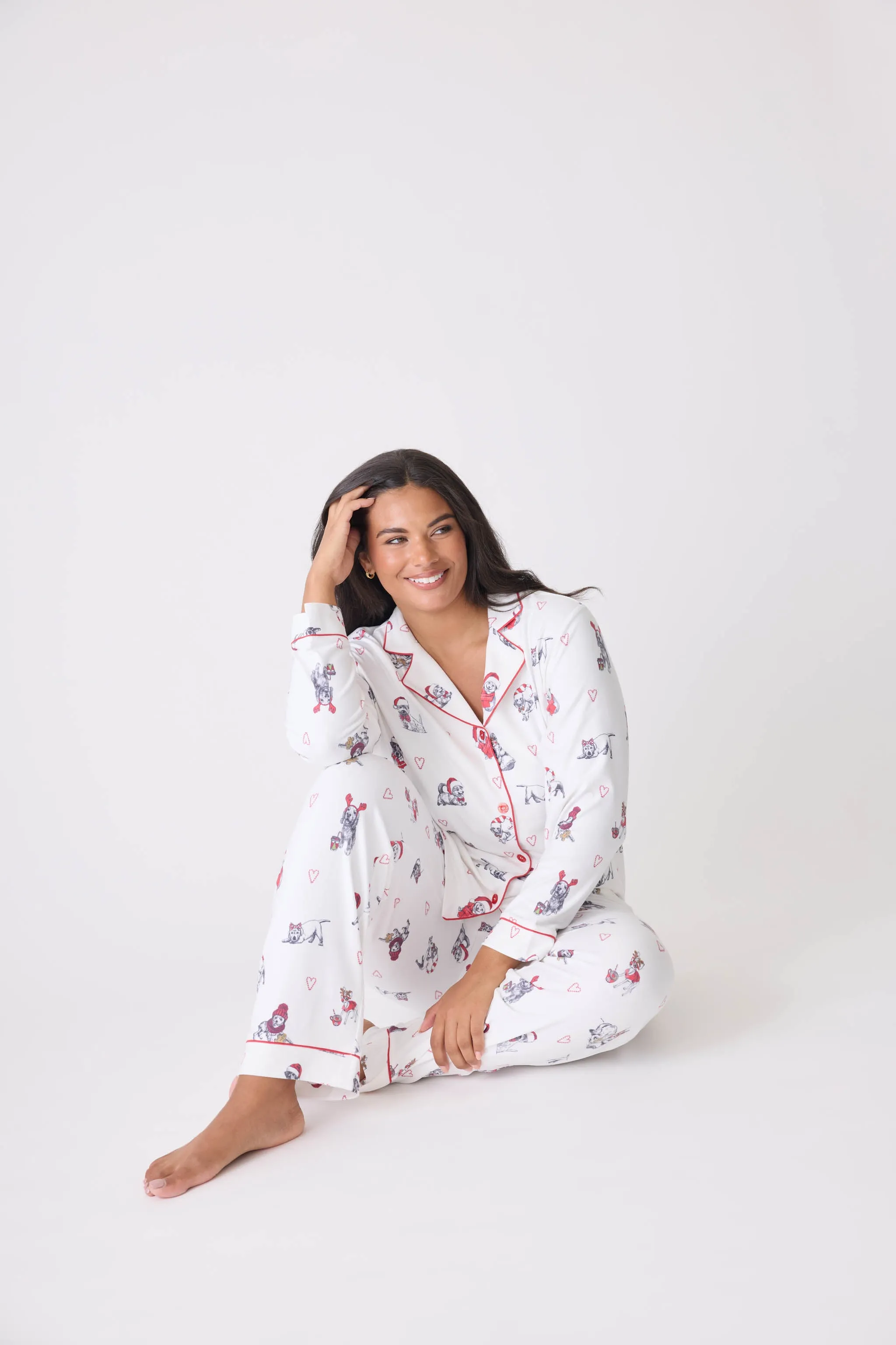 Candy Cane Lane PJ Set - Extended Sizing