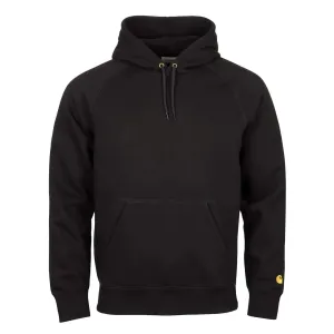 Carhartt WIP Chase Hooded Sweat Black / Gold