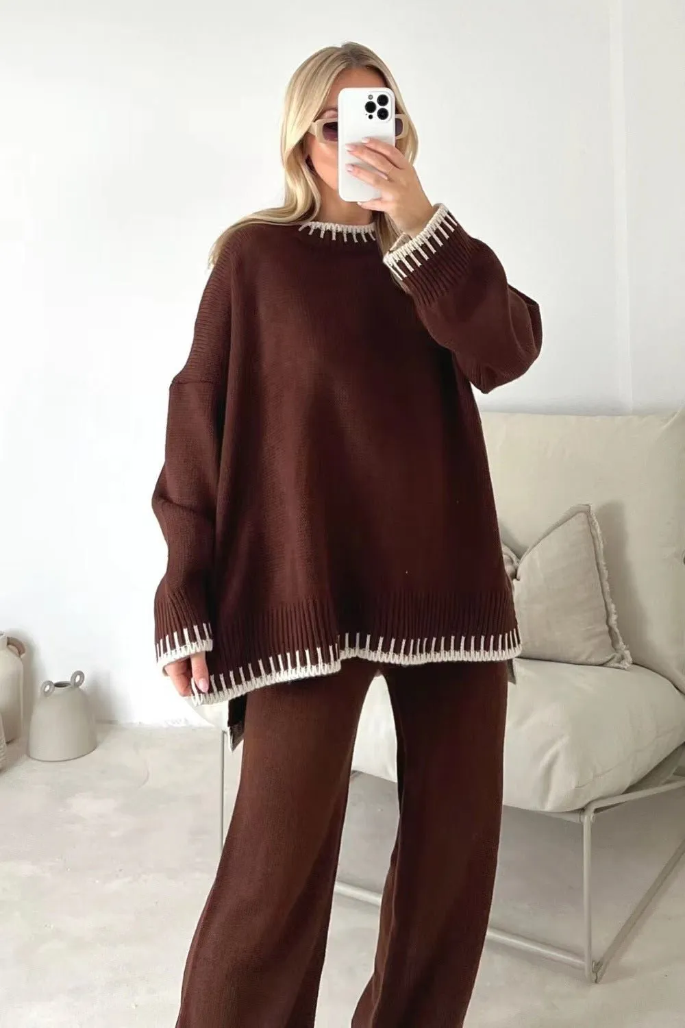 Casia Loungewear Knitted Set