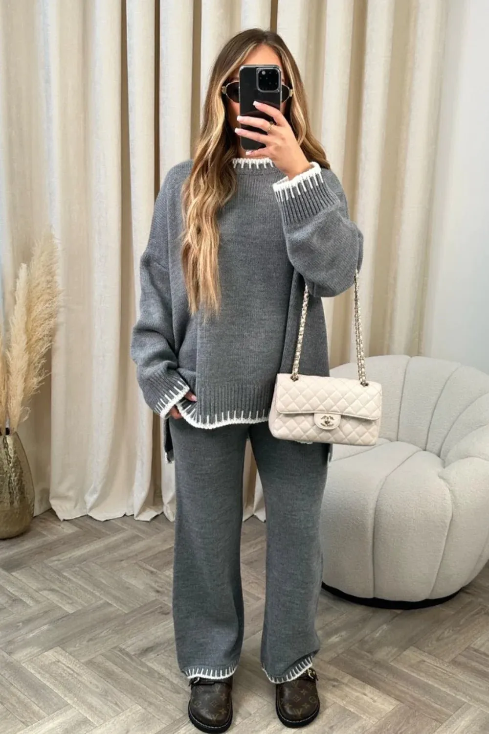 Casia Loungewear Knitted Set