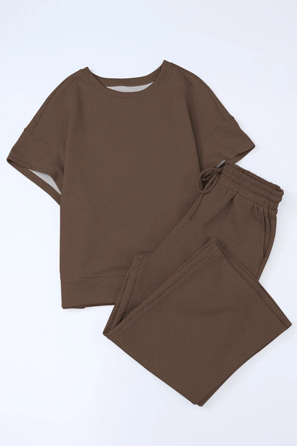 Casual Knit Loungewear Set