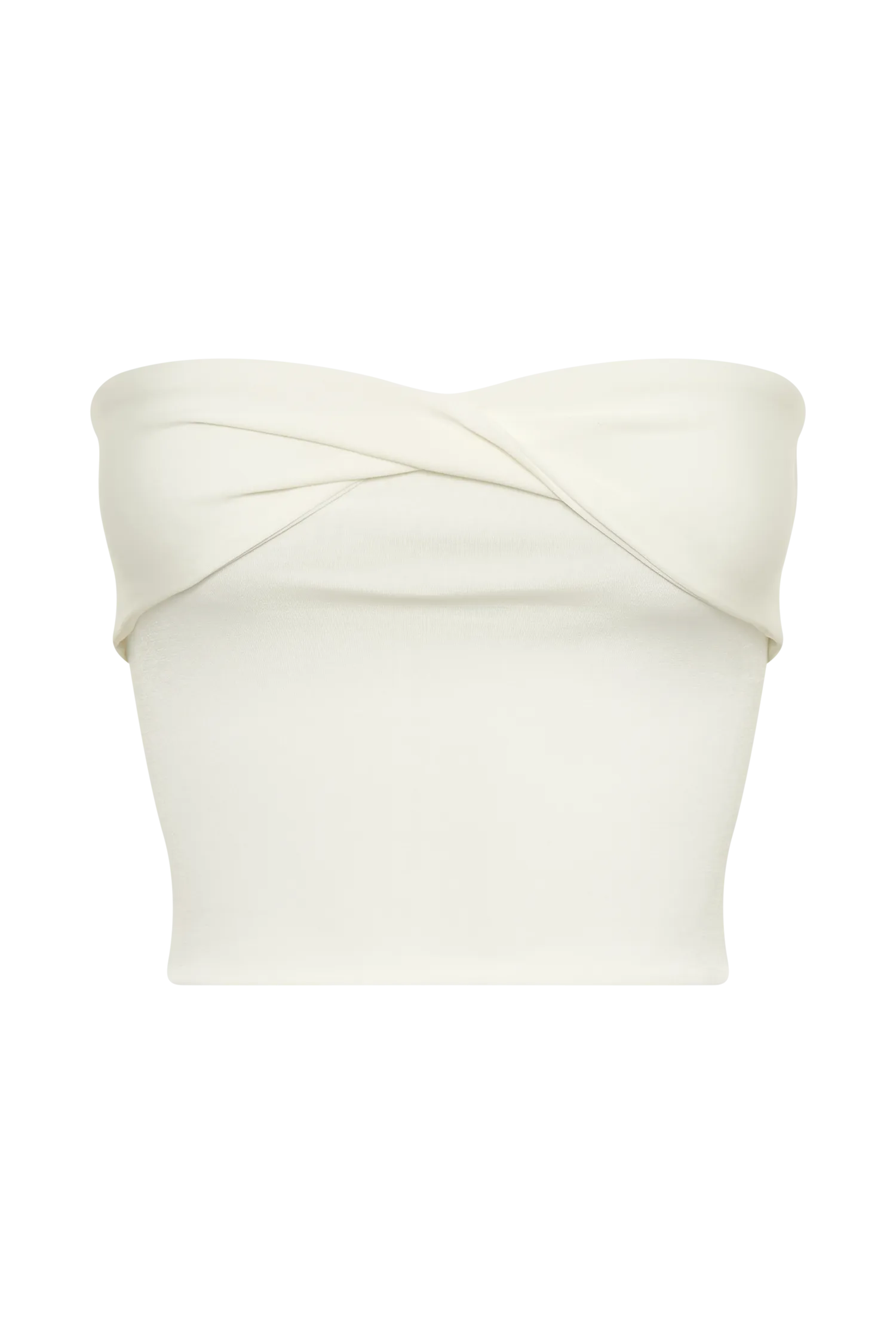 Ceri Slinky Twist Top - White