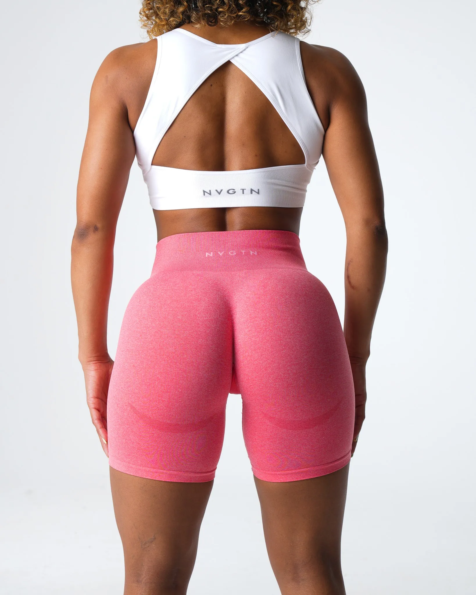 Coral Contour Seamless Shorts