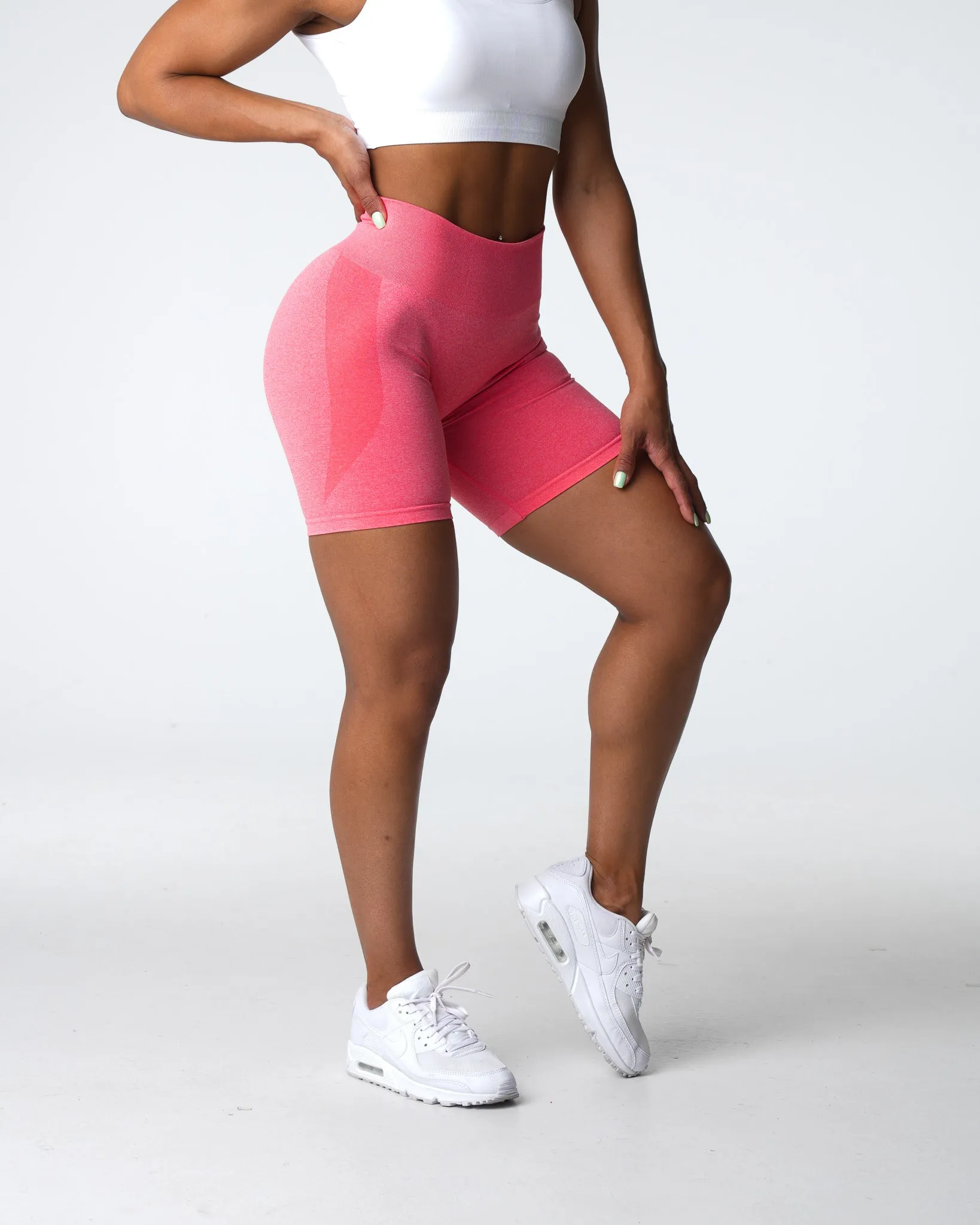 Coral Contour Seamless Shorts