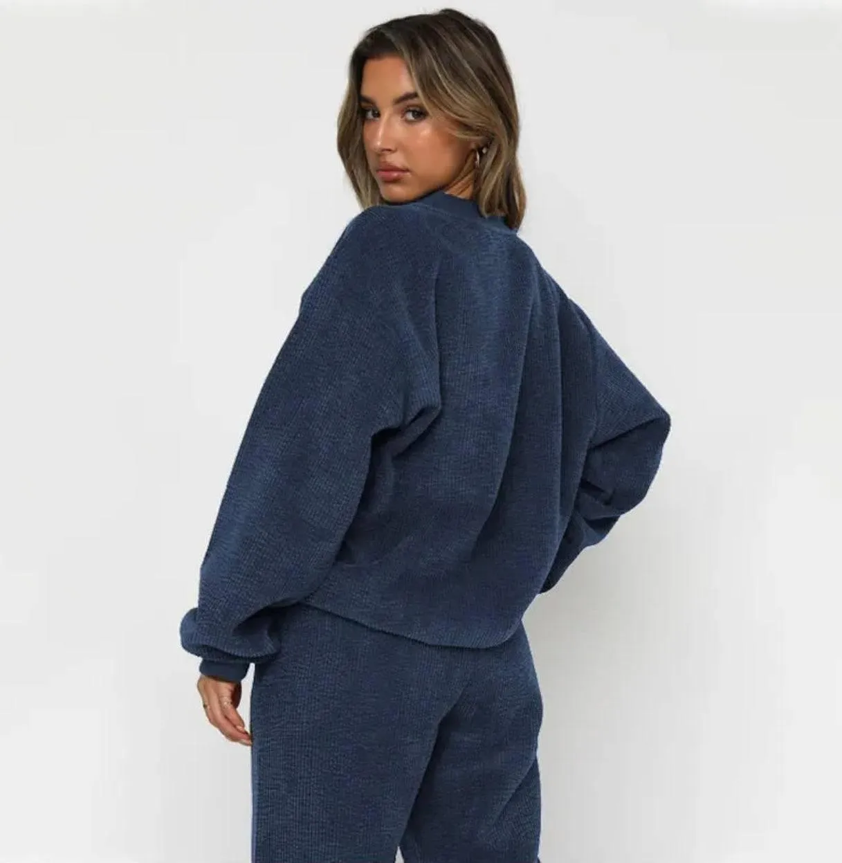 Corduroy Loungewear Set