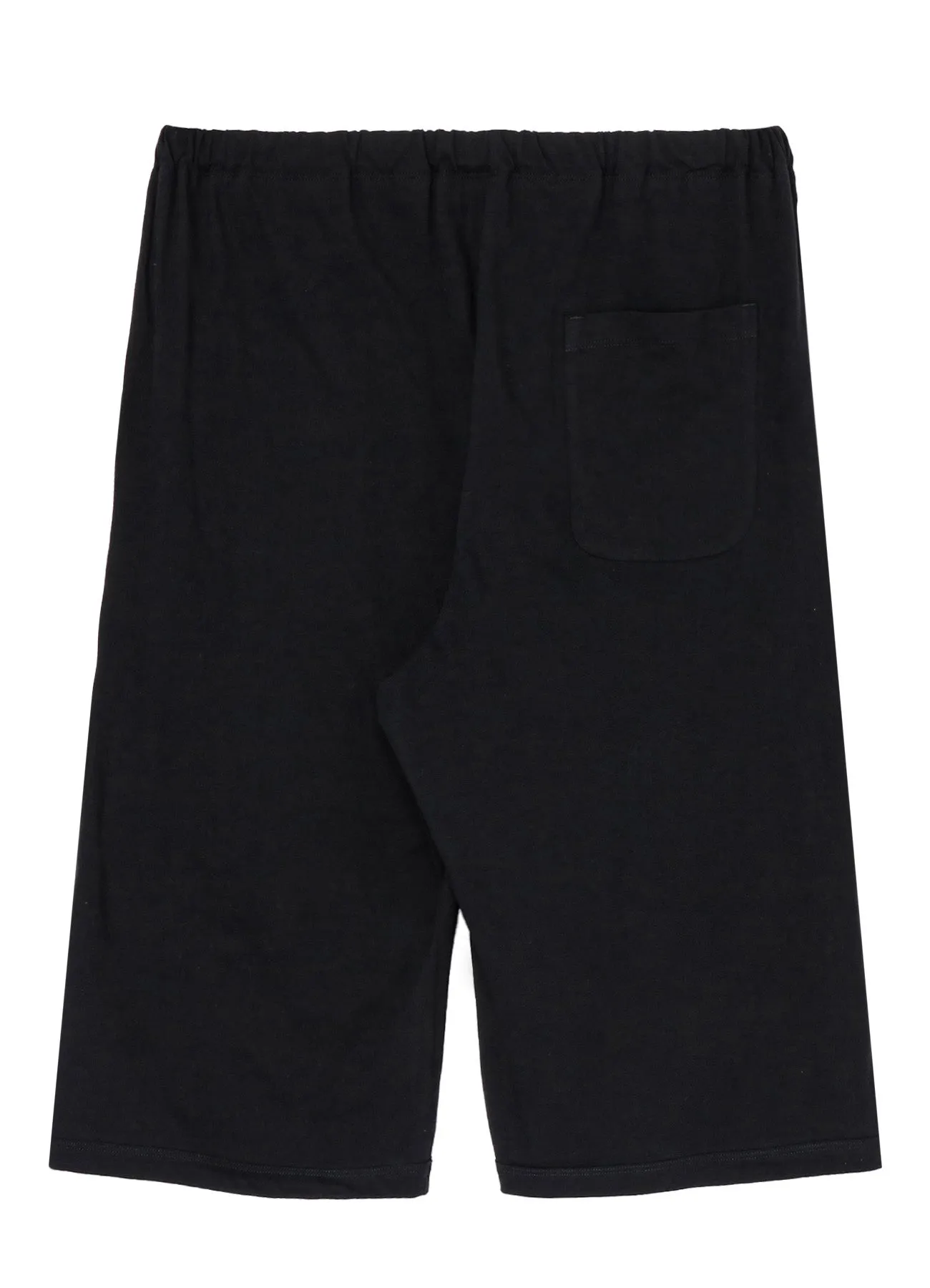 COTTON JERSEY FRILL KNEE-LENGTH PANTS