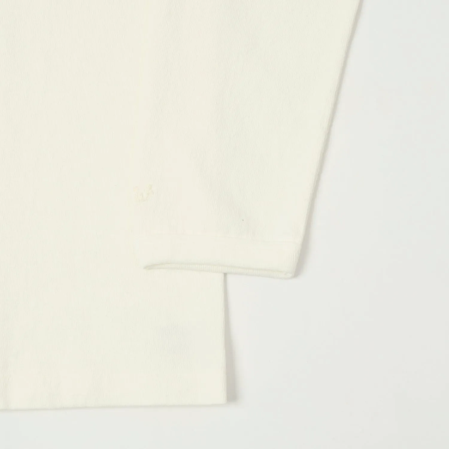 Dubbleworks Heavy Weight Long Sleeve Tee - Off White