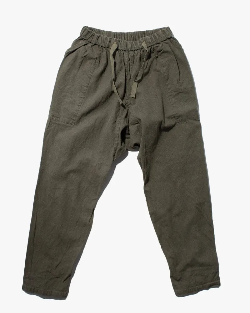 Ennichi Pants, Sappa Kama, Khaki Green