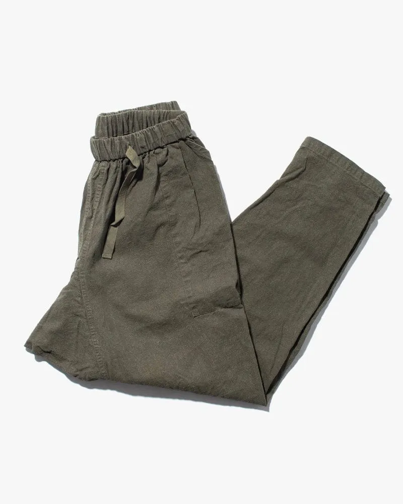 Ennichi Pants, Sappa Kama, Khaki Green