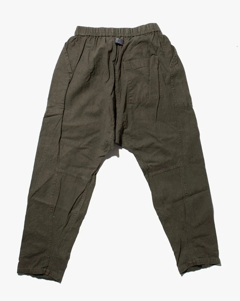 Ennichi Pants, Sappa Kama, Khaki Green