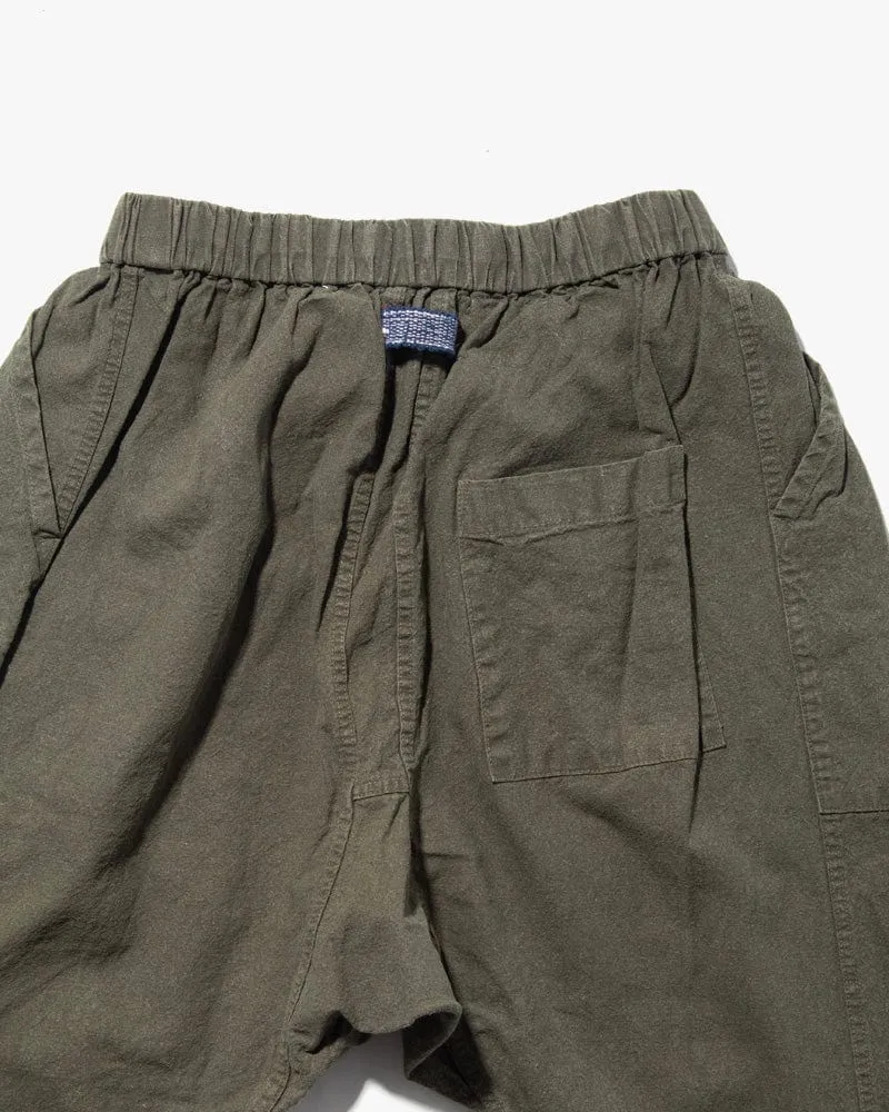 Ennichi Pants, Sappa Kama, Khaki Green