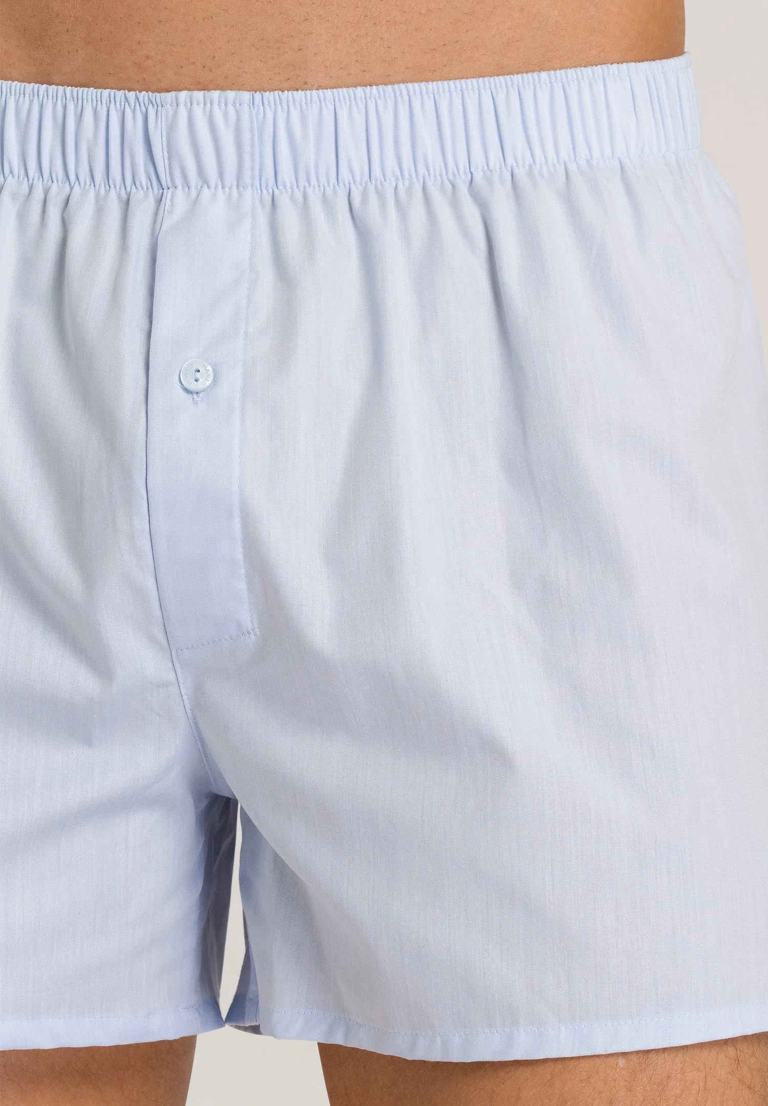 Fancy Woven Cotton Boxer  | Light Blue 74013-1033