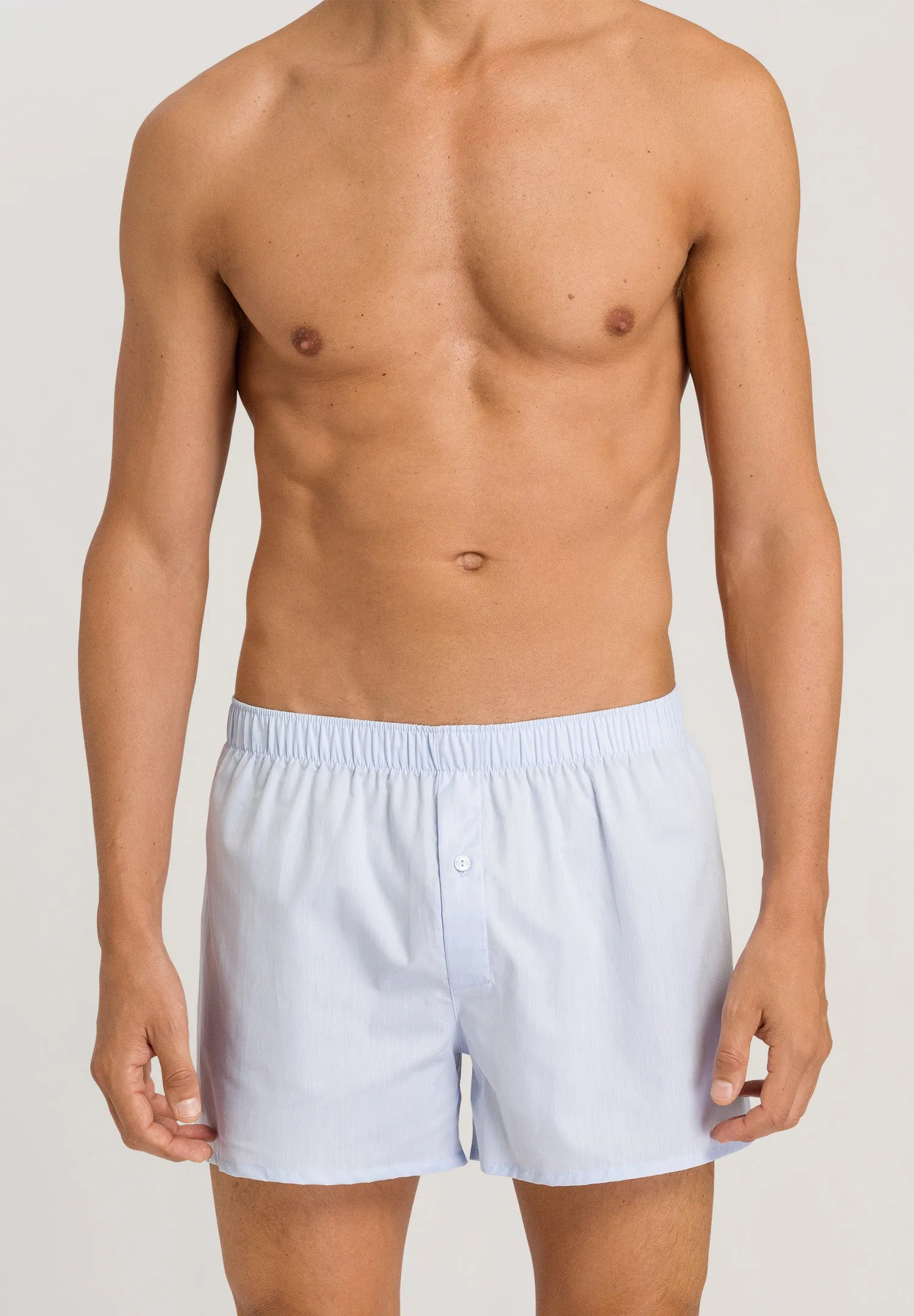 Fancy Woven Cotton Boxer  | Light Blue 74013-1033