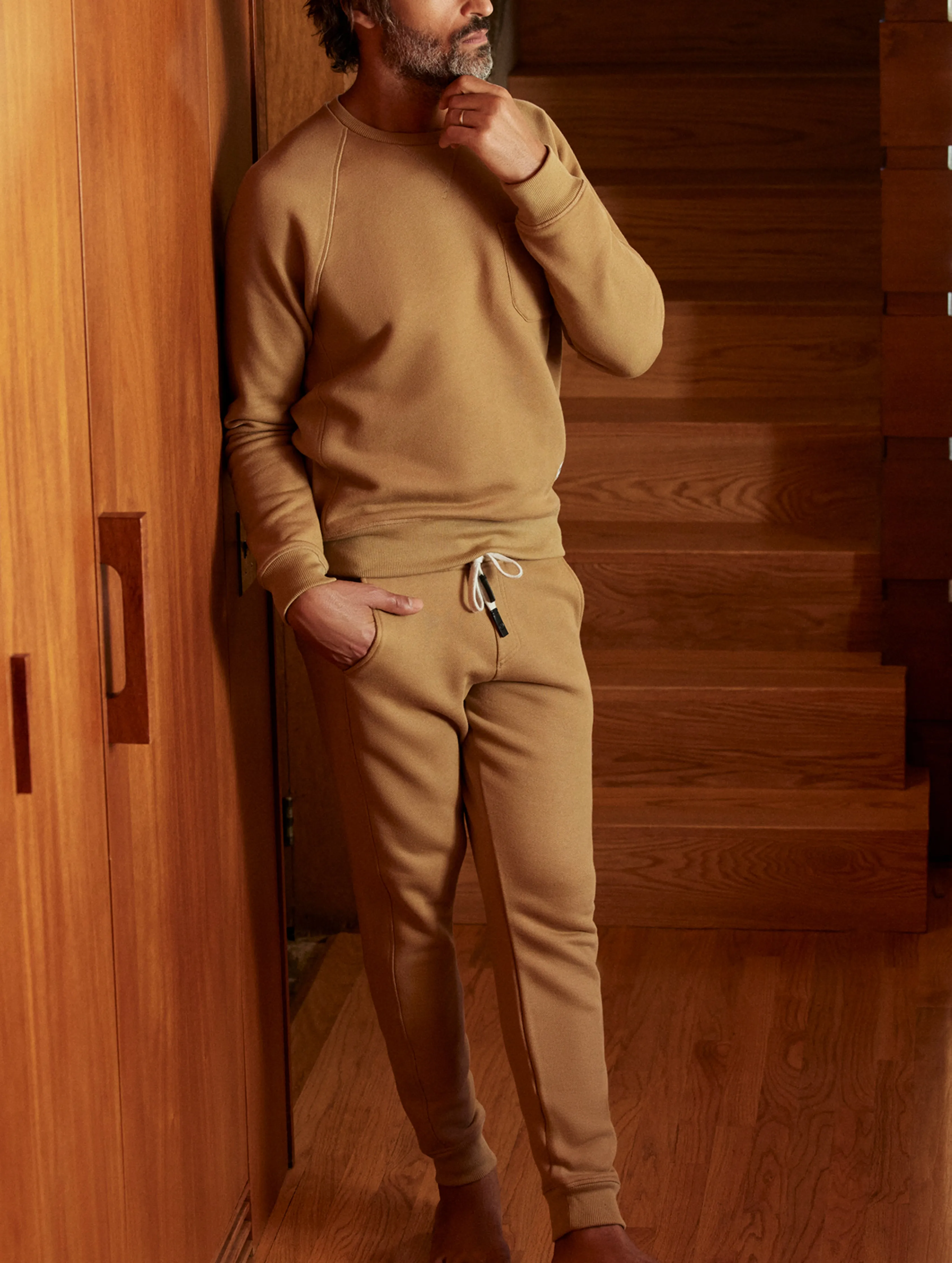 Foundation Sweatpant - Light Camel