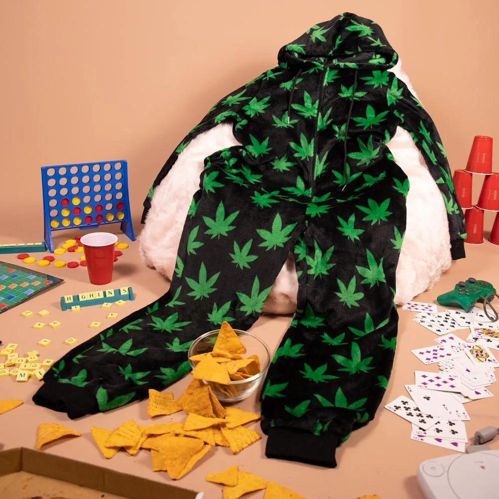 Green Leaves Onesie