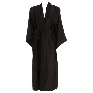 Hishi split robe dress