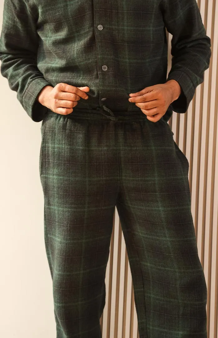 Holy Green  | Checkered Loungewear Set