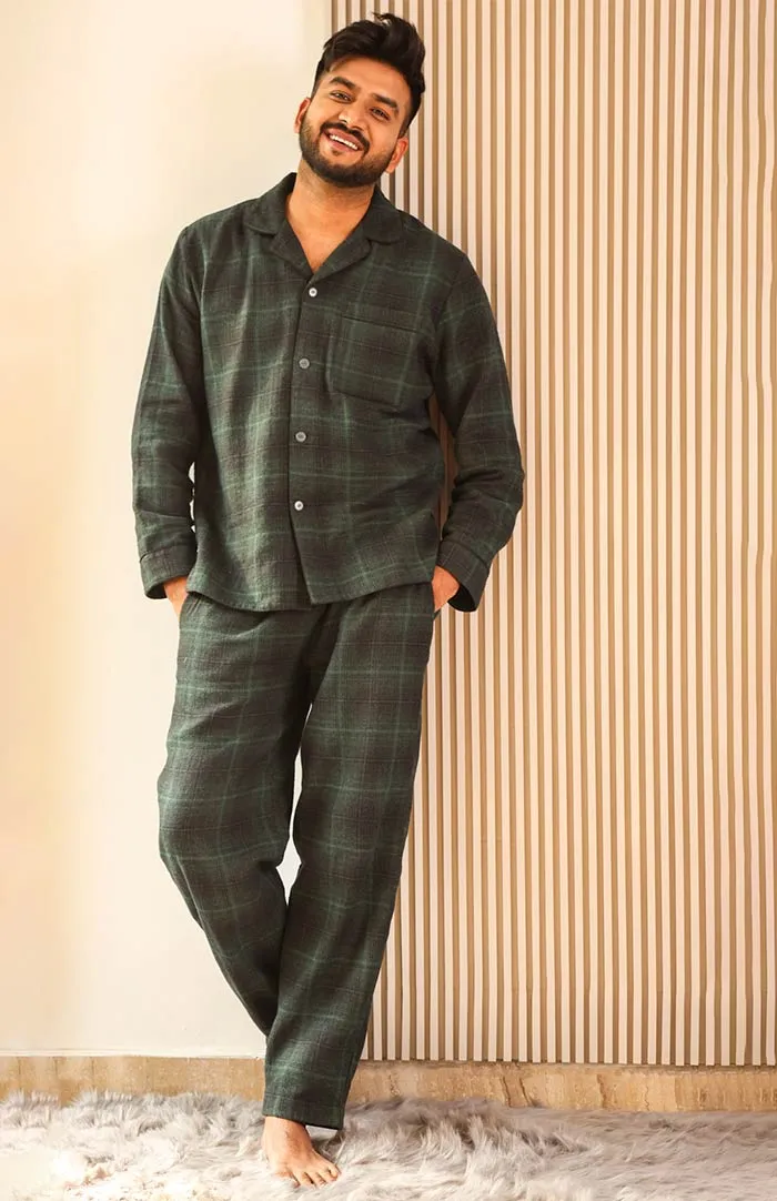 Holy Green  | Checkered Loungewear Set