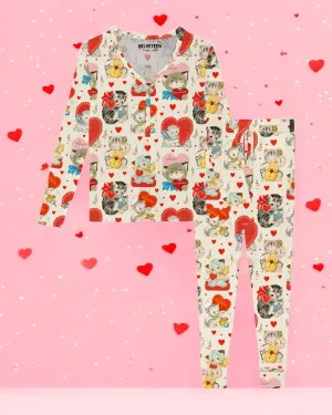 Hugs & Kisses | Women's Bamboo Loungewear Set