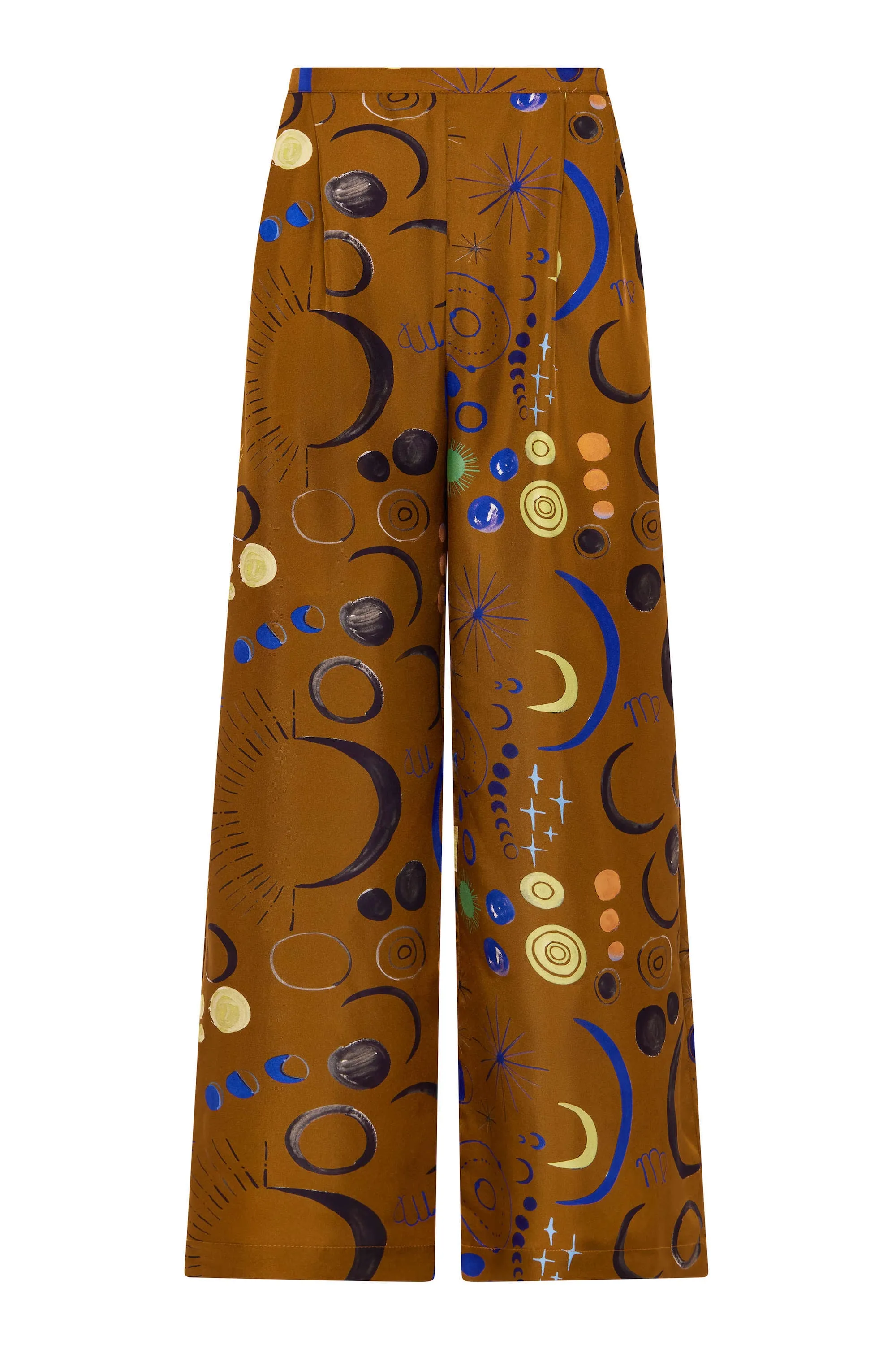 Isola Trouser Celestial Copper Silk Twill