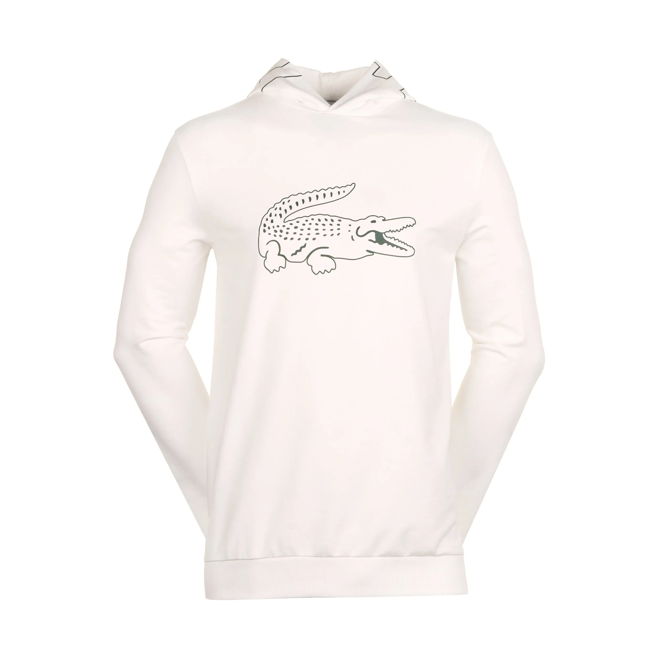 Lacoste Fleece Lounge Hooded Sweater