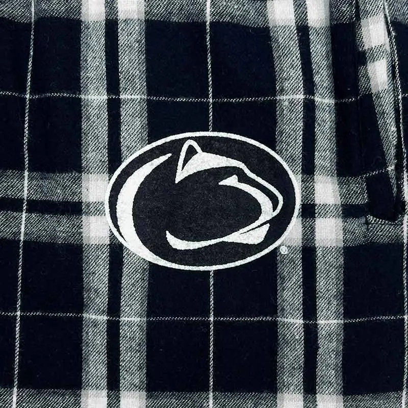 Ladies Boxercraft Penn State Plaid Flannel Pants