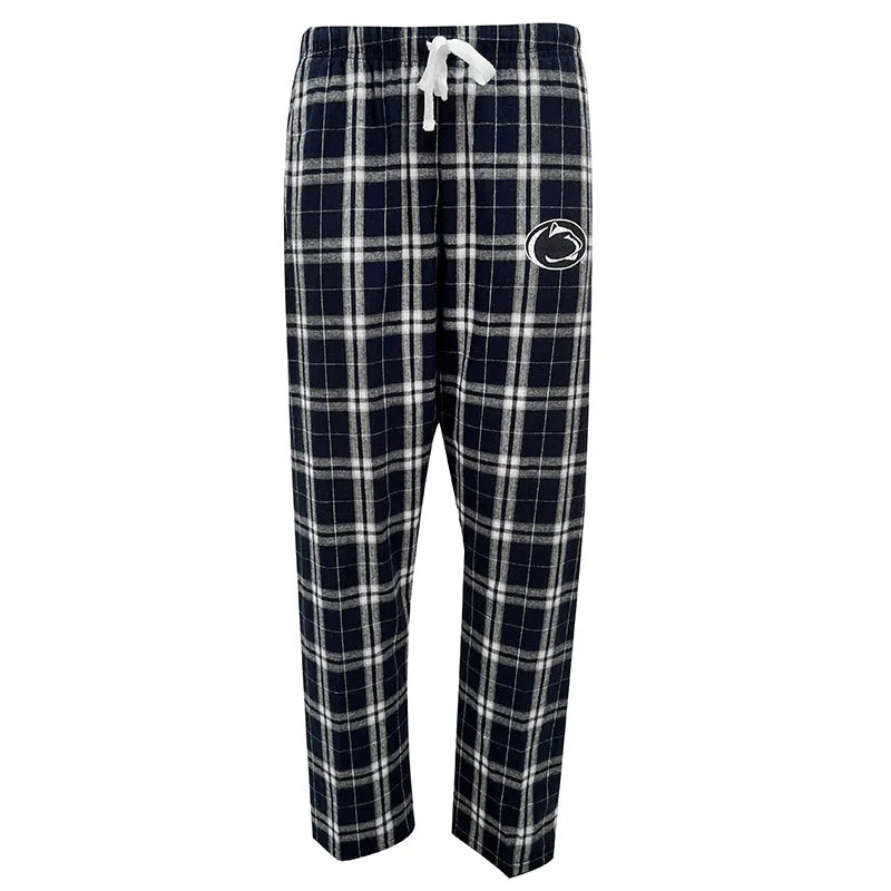 Ladies Boxercraft Penn State Plaid Flannel Pants