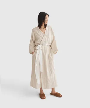 Linen Kimono Robe