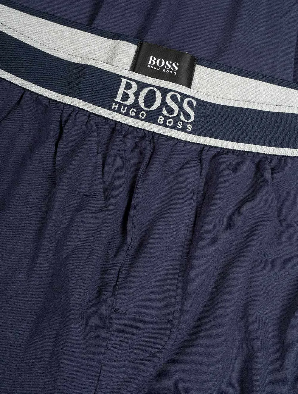 Logo Waistband Comfort Pants Navy