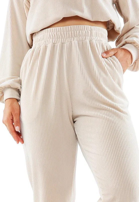 Loungewear Corduroy Pants