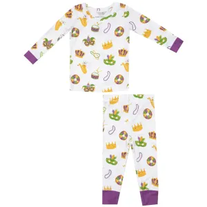 L/S Loungewear Set - Mardi Gras