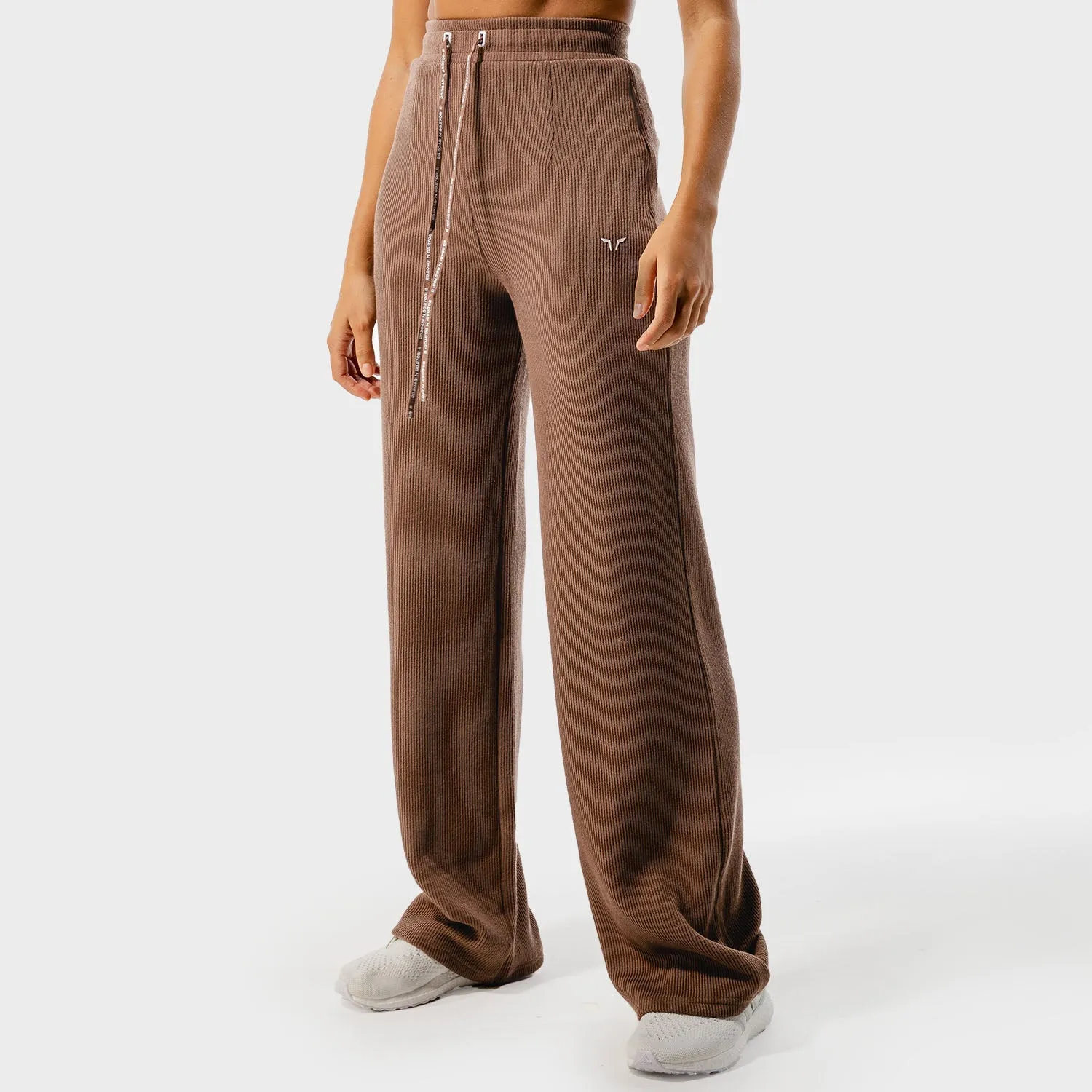 Luxe Wide Leg Pants - Taupe