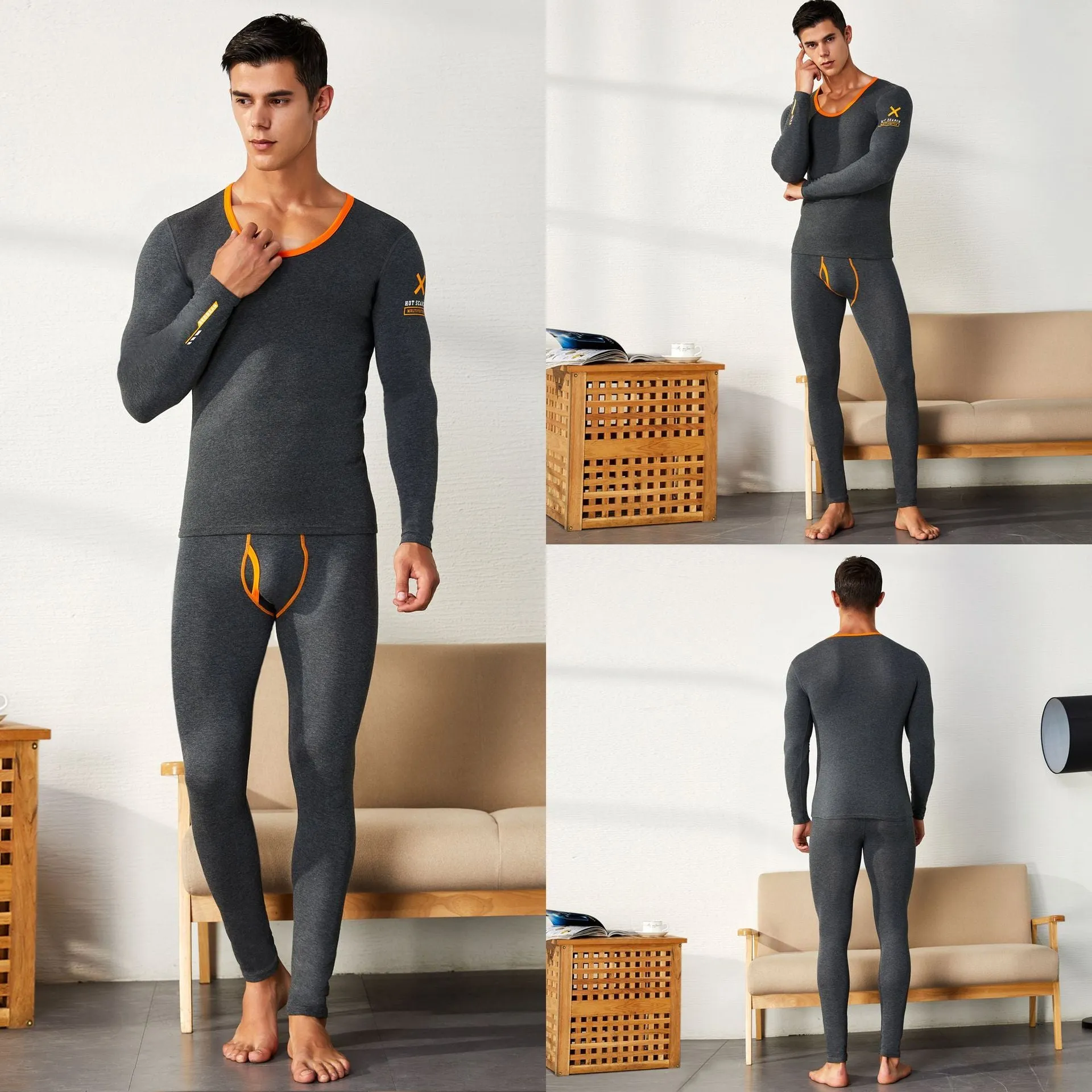 Men's Cotton Thermal Set