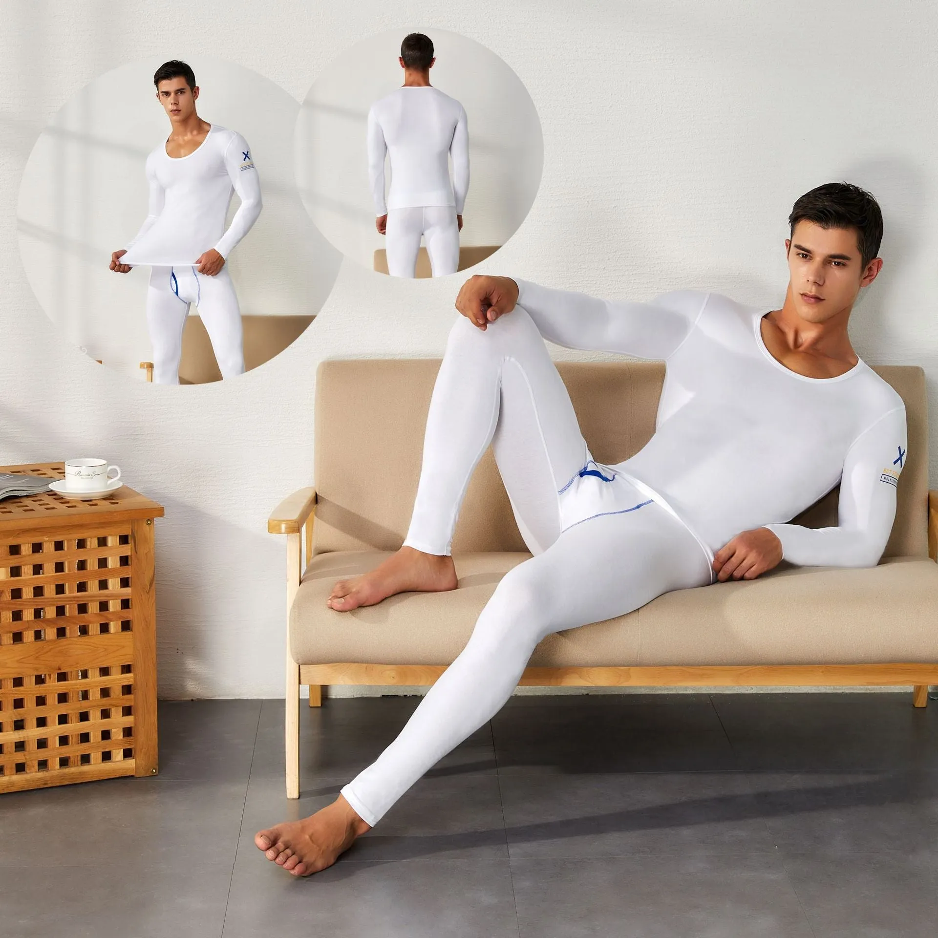 Men's Cotton Thermal Set