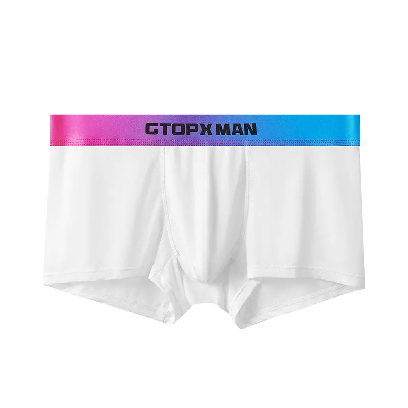 Men's Ice Silk U Convex Boxers