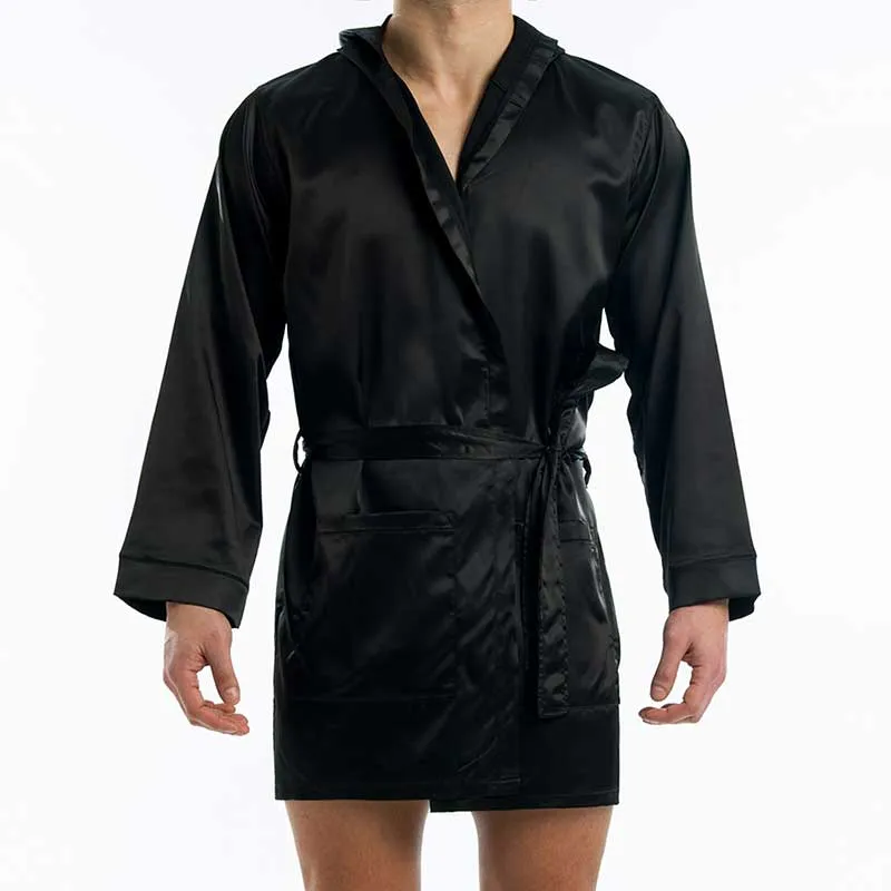 Modus Vivendi Satin Short Robe Loungewear 18651 Size L