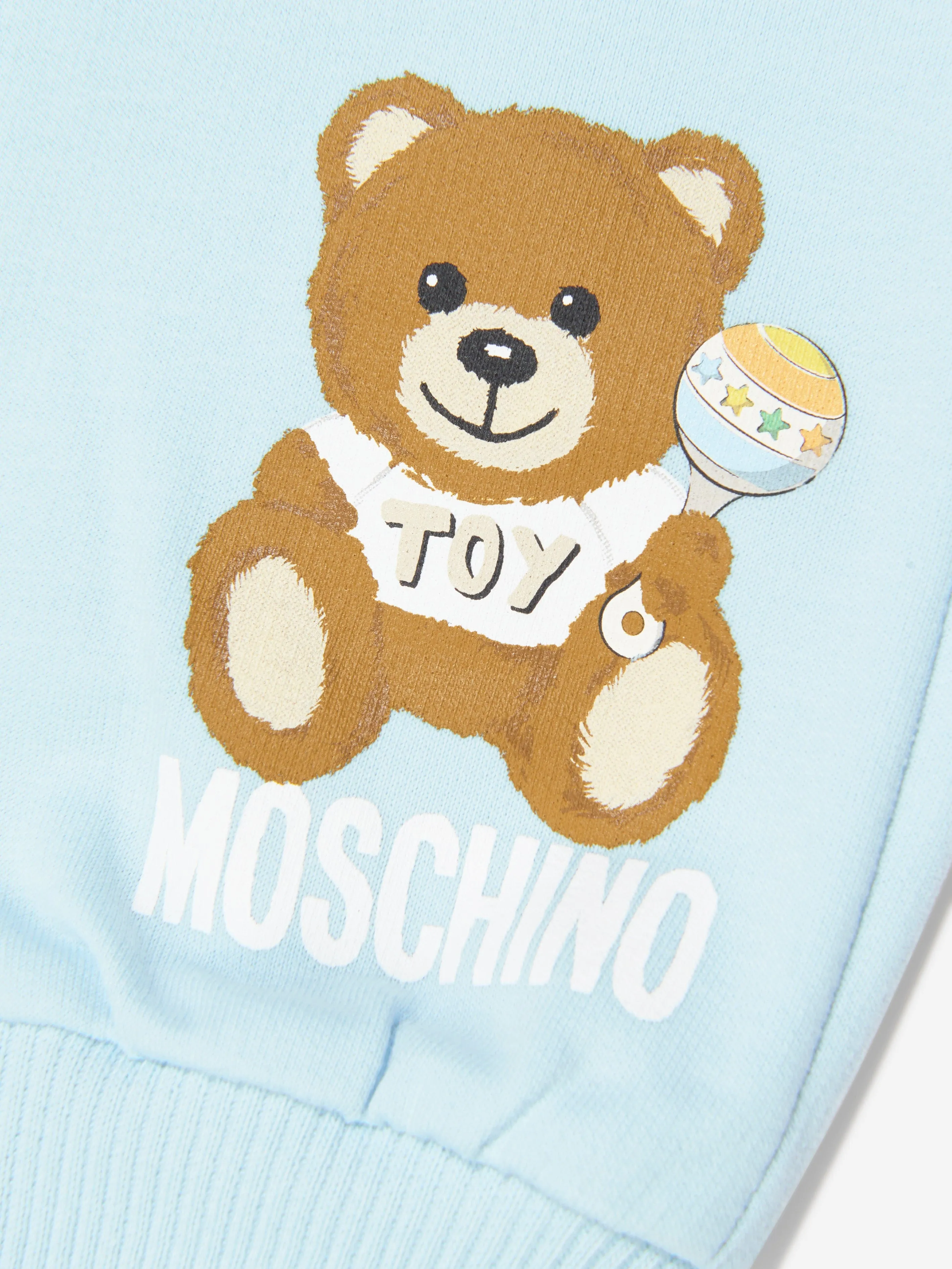 Moschino Baby Teddy Joggers in Blue