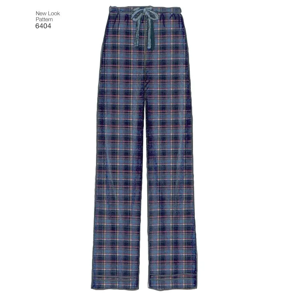 Newlook Pattern 6404 Misses' and Men's Separates