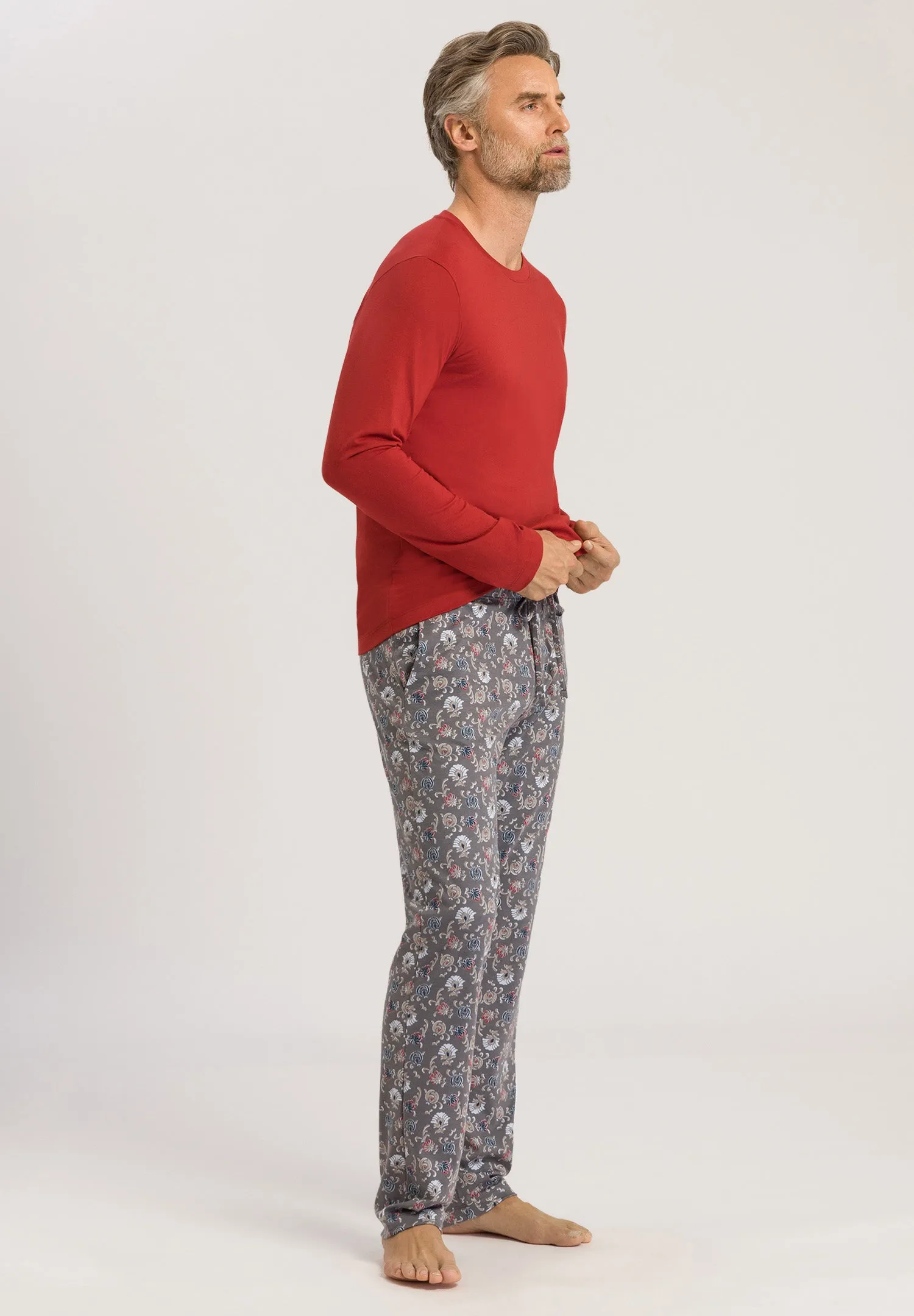 Night And Day Cotton Drawstring Pajama Pants | Pure Botany Print 75216-2382