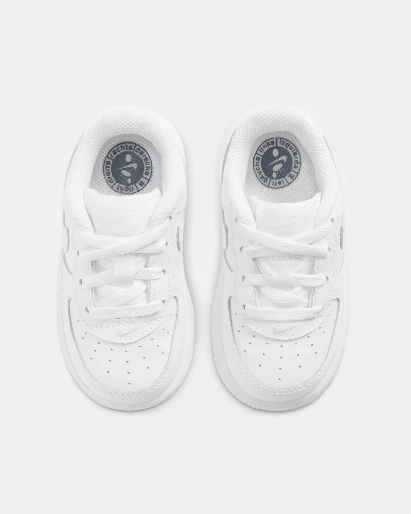 Nike Kids' Nike Air Force 1 LE (TD) White/White