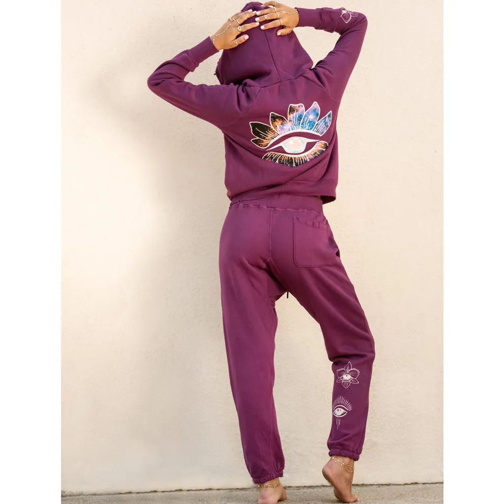 NSF x JA SWEATPANTS PURPLE