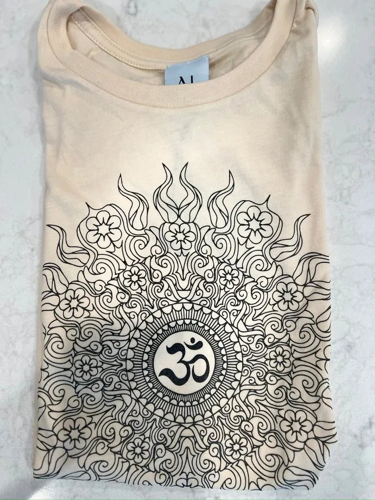 Om Wild Sun Relaxed Short Sleeve Tee