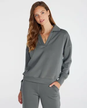 Opal Fleece Relaxed Polo